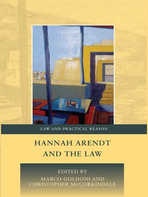 cover image of Hannah Arendt and the Law